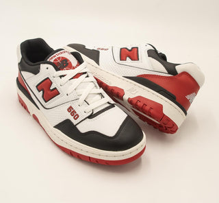 New Balance 550 White Red Black