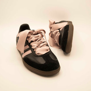 SAMBA SATIN BLACK/PINK