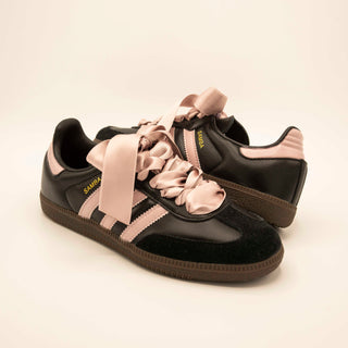 SAMBA SATIN BLACK/PINK