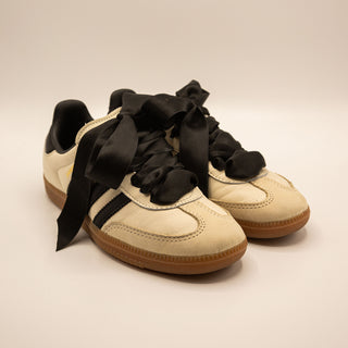 SAMBA SATIN CREAM/BLACK