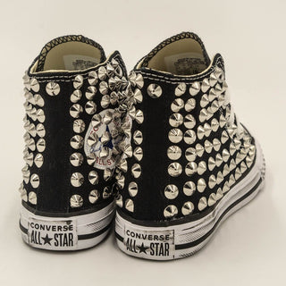 Taylor High Cone Black Studs